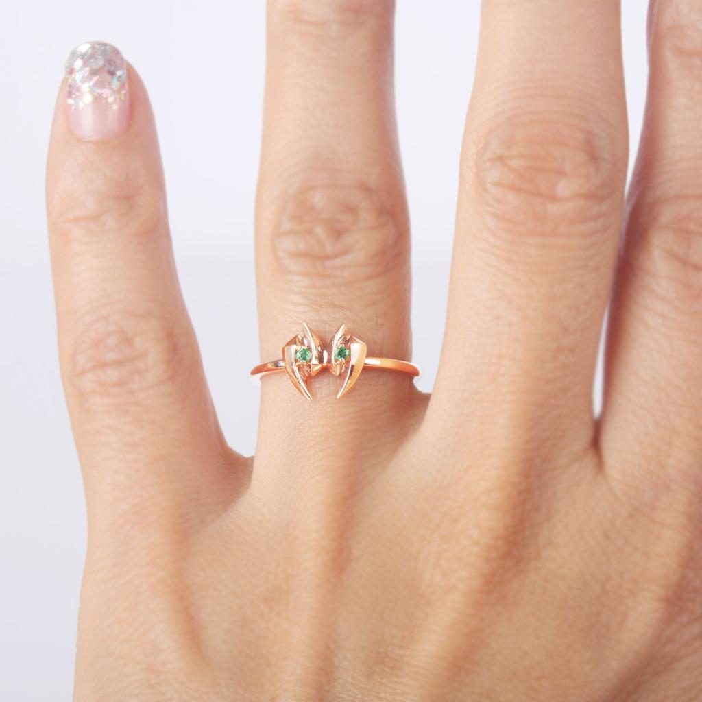 Mezmic Ryan Double Teeth Gold Ring