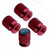 4Pcs/Set For CFMOTO LOGO Badge 700MT 450MT 675SR-S 675NK 650 PAPIO 300SR 450SR Motorcycle Wheel Tire Valve Caps r78 Tyre Stem Covers