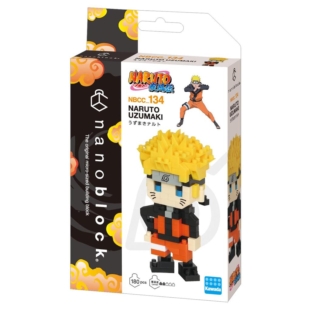 Kawada Nanoblock Naruto Shippuden Uzumaki Naruto 180 dílků Věk 12 a více let NBCC_134