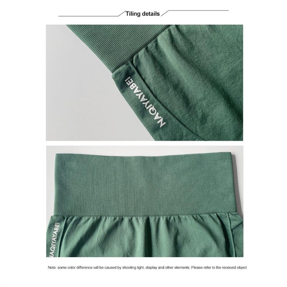 LOOZYKIT High Waist Workout Shorts Vital Seamless Fitness Yoga Shorts Scrunch Butt Yoga Running Shorts Sport Women Gym Leggings