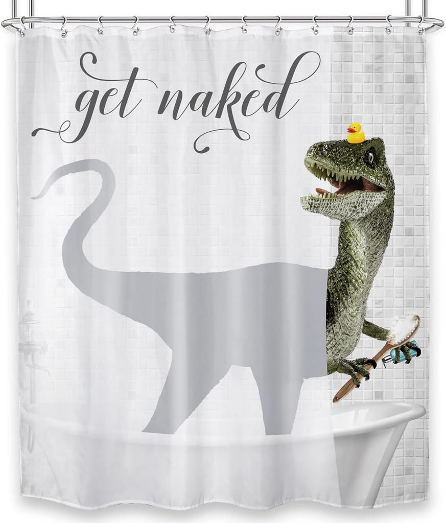 Kids Dachshund Dog Shower Curtain – Nautical Ocean Theme with Fish, Turtle, Coral & Anchor, Cute Blue Fabric Decor,