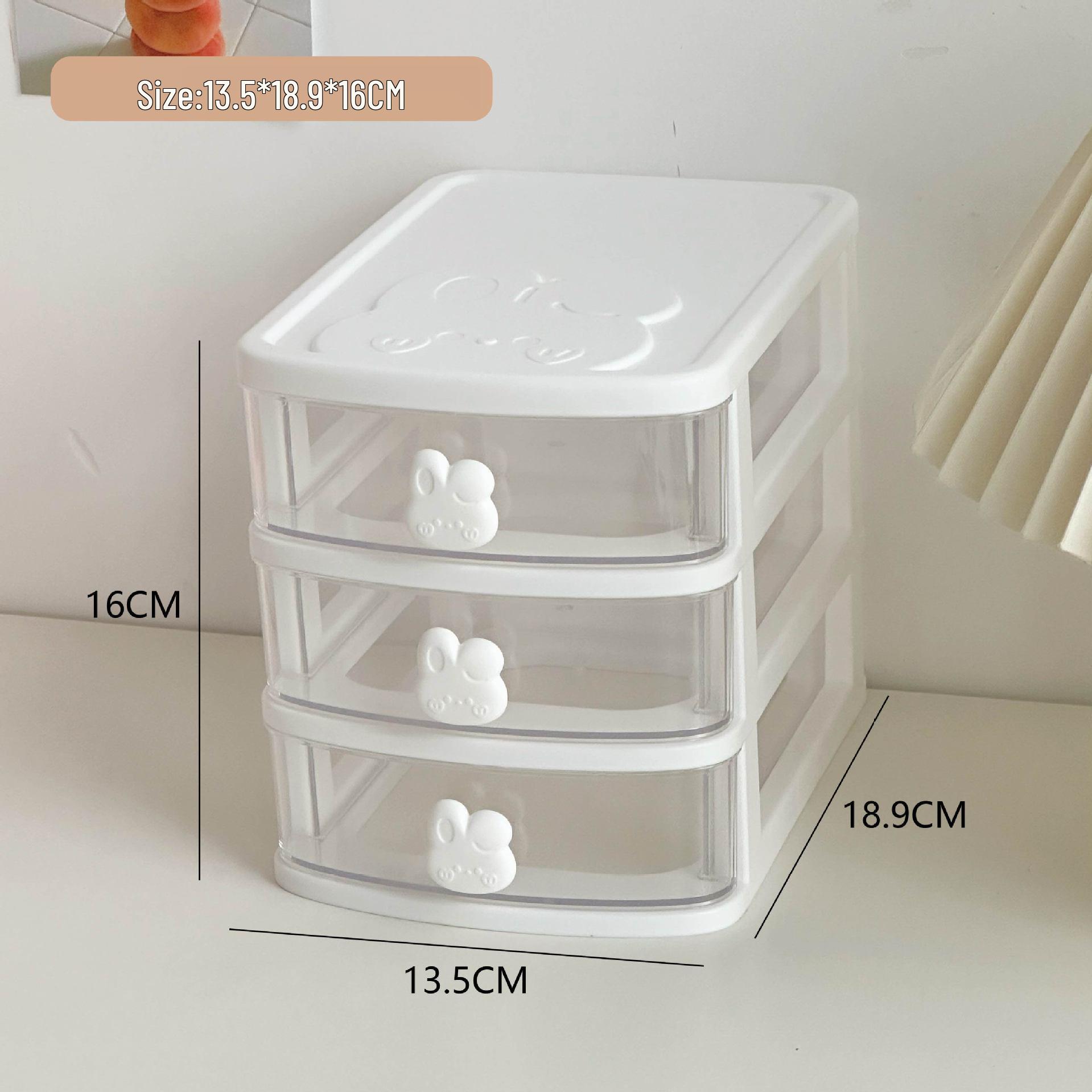 

Компактный настольный ящик для хранения с ящиком для канцелярских принадлежностей, маски и косметики