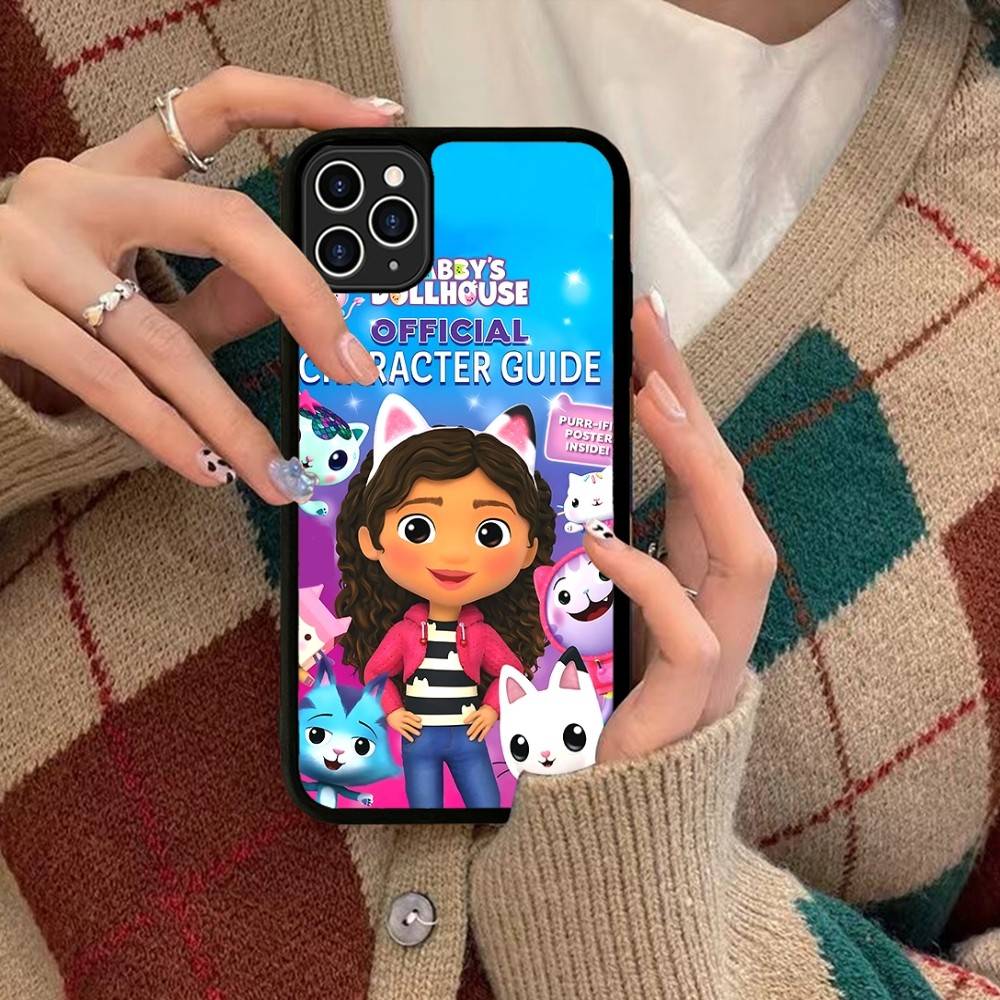 Cute G-Gabbys D-Dollhouse Phone Case For IPhone 17 16 Pro Max 11 12 13 14 15 Hard PC+TPU Bracket Back Cover