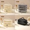 Multifunctional Nylon Travel Makeup Bag With Large Capacity And Mesh Clear Visibility For Home And Trips