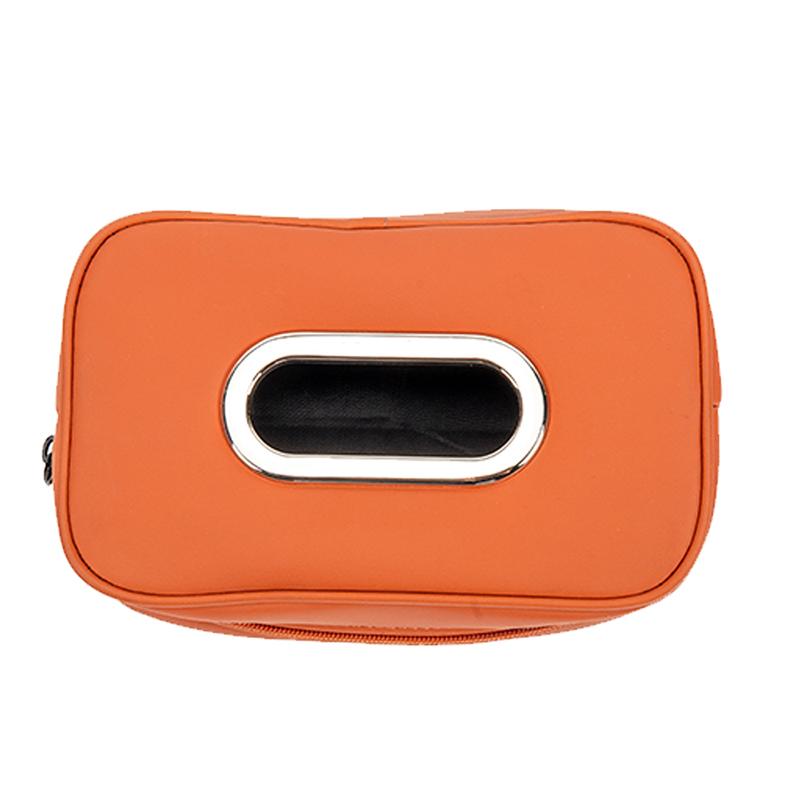 

Car Tissue Box Holder Nappa Leather For BYD Shark 6 Center Console Armrest Napkin Box Sun Visor Backseat Tissue Case Fix Strap коричневый