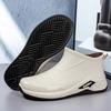 New men's rain shoes waterproof shoes non-slip rain shoes short rain boots fashion casual foot rubber shoes
