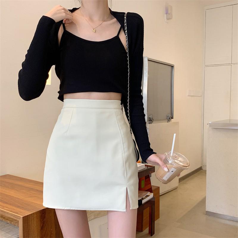 

Women s Summer 2023 High Waist A-line Midi Pencil Skirt - Petite Fit M