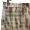 CELINE 80s 90s Made in France Old Check Pattern casual Skirt suit Setup Women Used