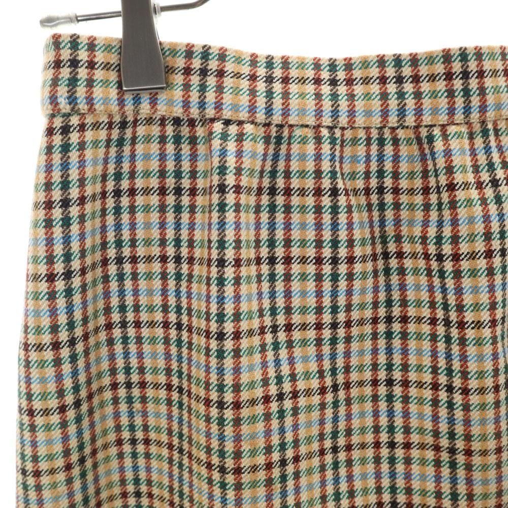 CELINE 80s 90s Made in France Old Check Pattern casual Skirt suit Setup Women Used