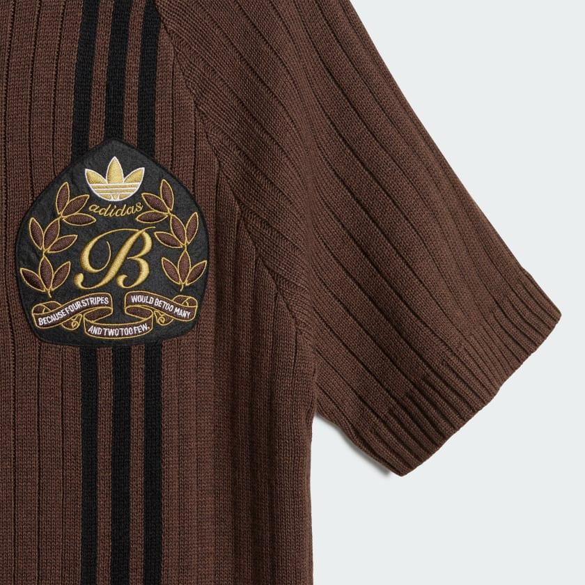 Adidas X Blondey Ferrero Cardigan Brown/Black Unisex Tops IK9613