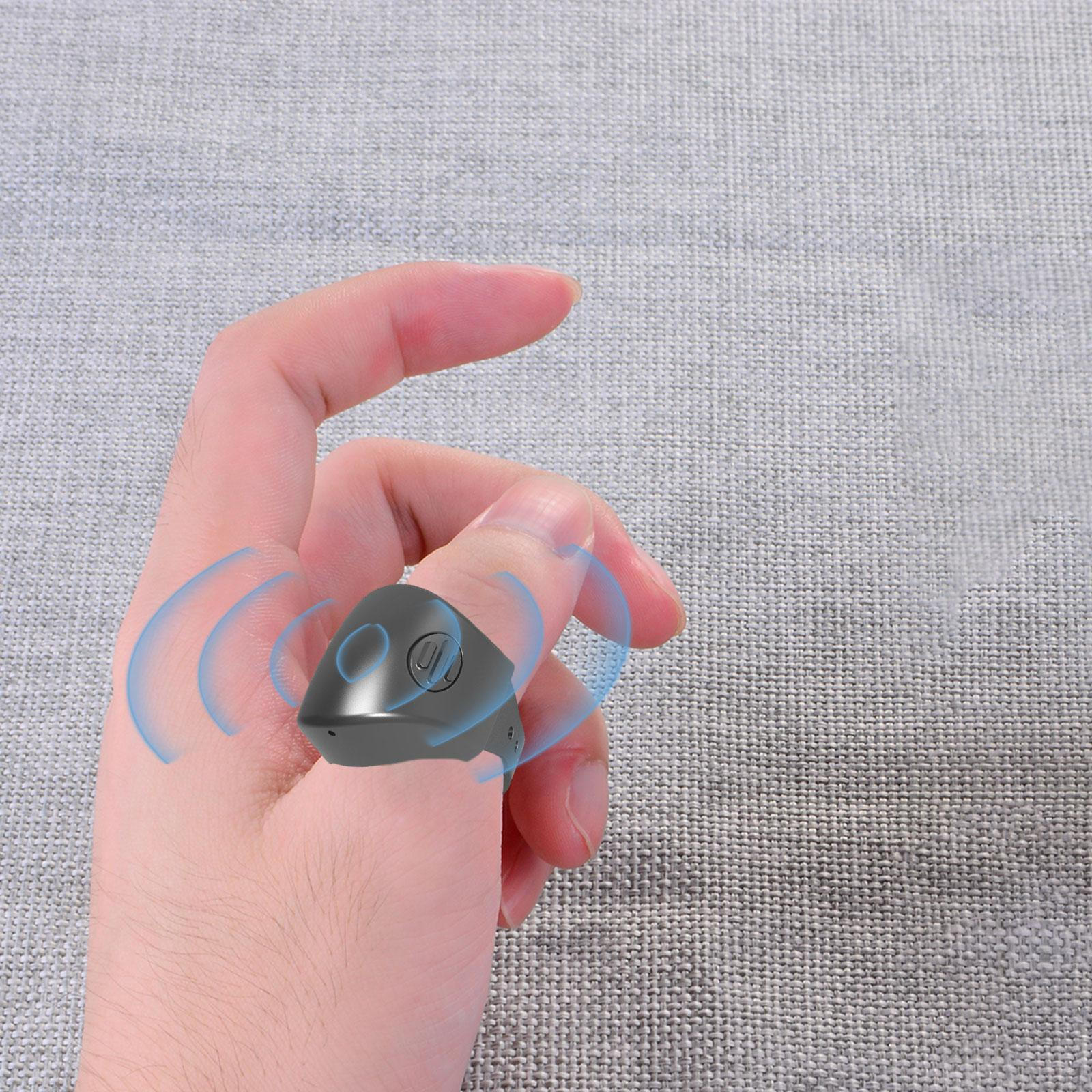 

Затвор камеры с дистанционным управлением на кончике пальца, портативный, умный, перезаряжаемый, универсальный, страница V5.1 чёрный