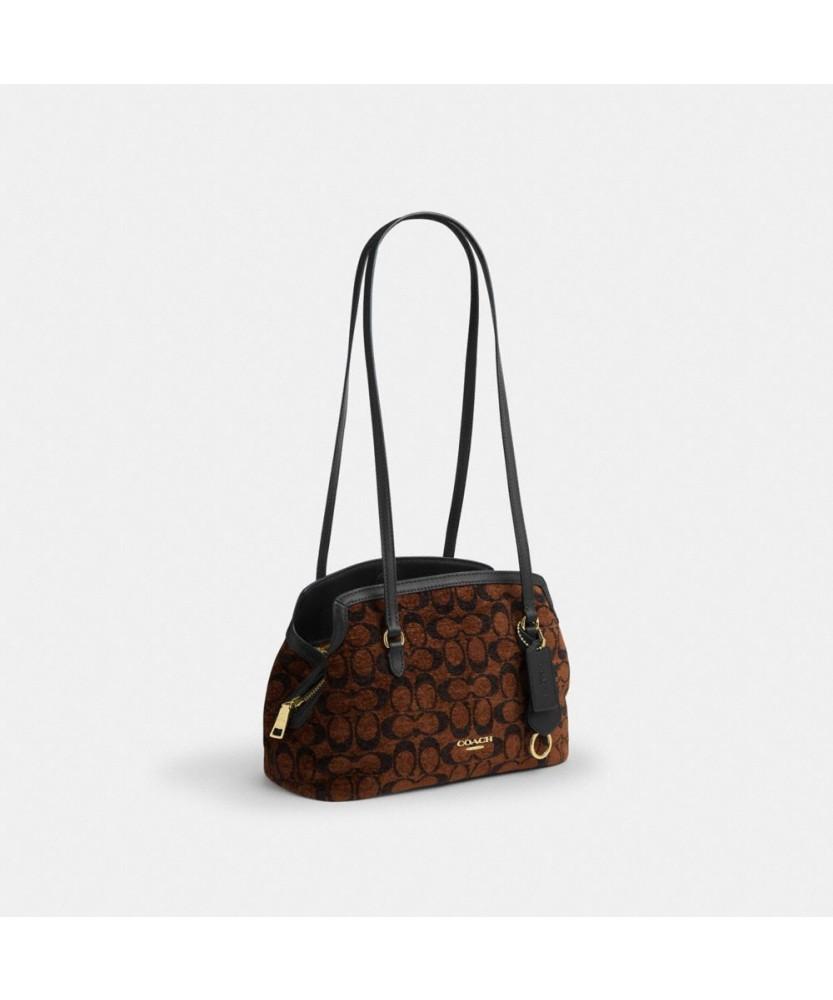 Coach Elise Shoulder Bag In Signature Chenille Cfp36 Ima7U