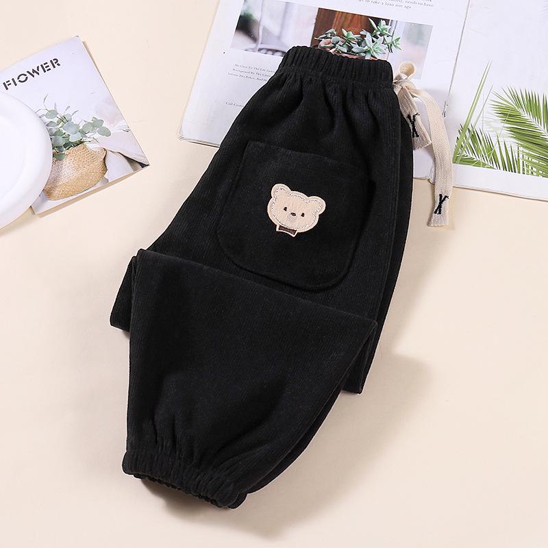 Spring & Autumn Corduroy Pants for Kids: Trendy Casuals for Boys & Girls Aged 1-15