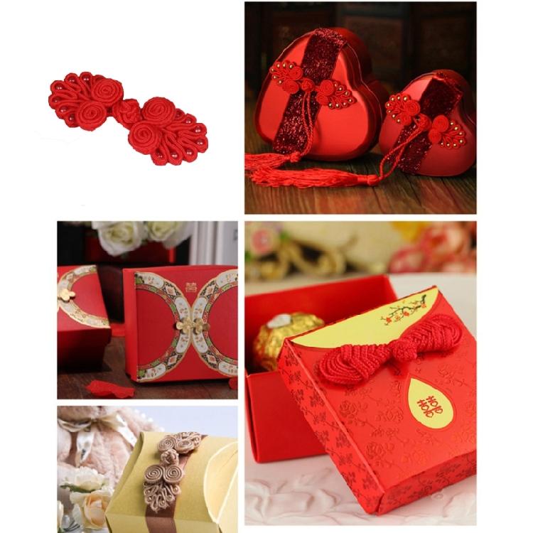 Traditional Chinese Knot Buttons Cheongsam Fastener Closures DIY Sewing Costume
