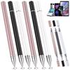 1-8Pcs Tablet Phone Touch Screen Pen Disc Silicone 2in1 Dual-Purpose Stylus PaintingOffice Retouching Mobile Phone Tablet Pen 6