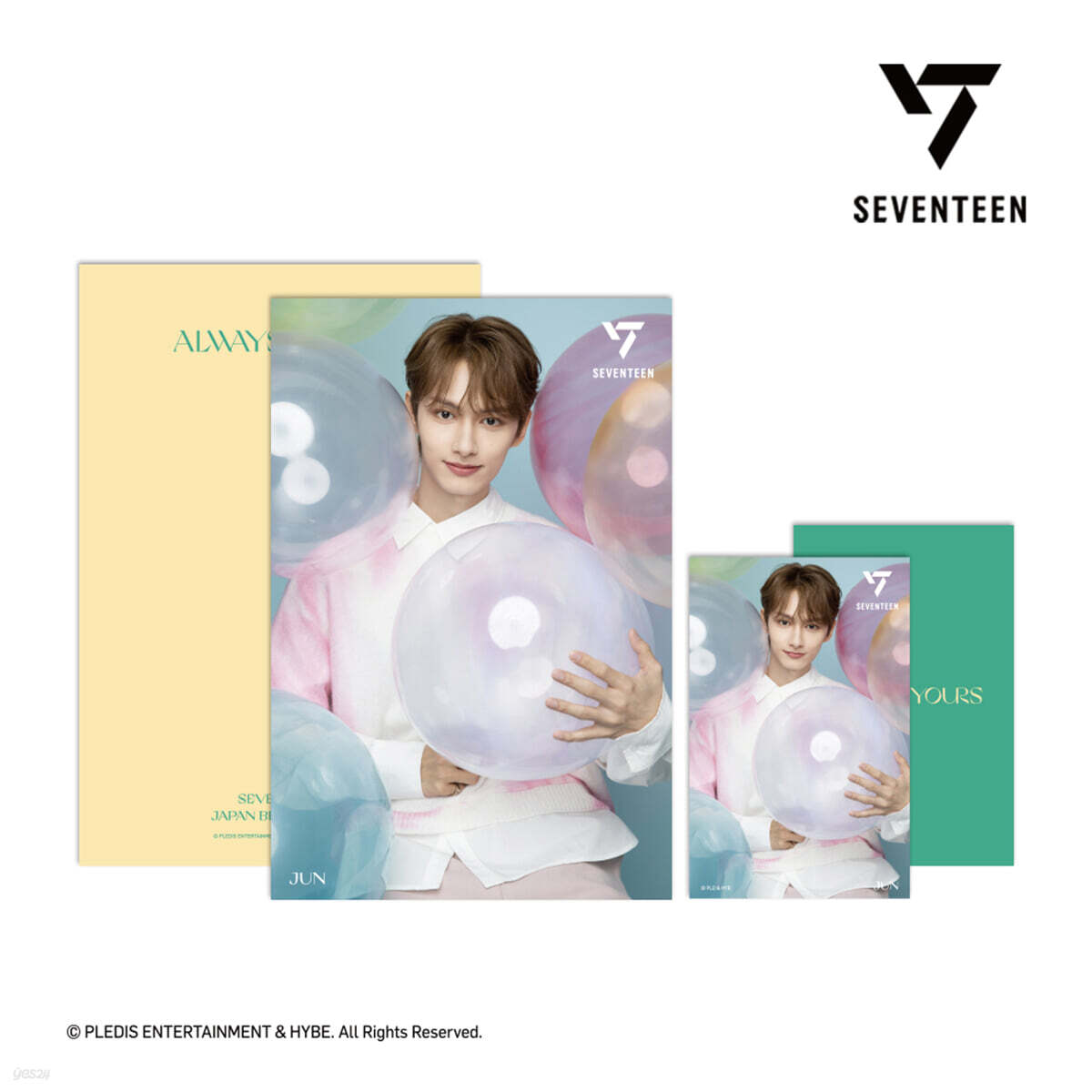 

[SEVENTEEN - ALWAYS YOURS] 3D Лентикулярная открытка [версия Джуна]