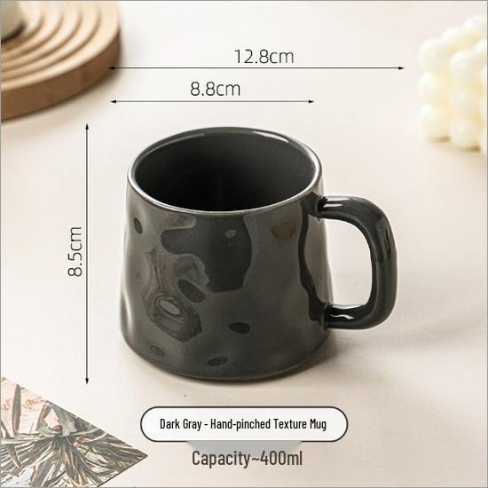 Ceramic Underglaze Breakfast Mug for Home or Office