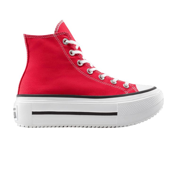 

Converse Кеды унисекс Chuck Taylor All Star Lift Double Stack High Red Черно-белые A15542C 36.5
