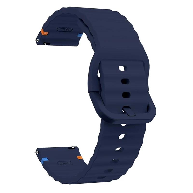 22mm 20mm Silikonarmband für Samsung Galaxy Watch 7 6 5 4 44mm 40mm 6 Classic Active 2 Sportarmband für Huawei Gt Uhrenarmband