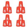 12Pcs/Pack Stacked Cups Anti-deformed Hands-on Skills ABS Useful Adults Kids Sport Stacking Battles Game for Athletics