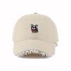 Dopamine Cartoon Small Animal Lace Cowboy Baseball Cap Female Cap Showing Face Small Versatile Hat