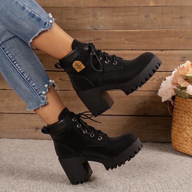 New Style Insulated Warm Boots with Thick Soles, Women's Shoes