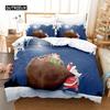 Father Christmas Bedding Set Duvet Cover Set 3d Bedding Digital Printing Bed Linen Queen Size Bedding Sets Fashion Design