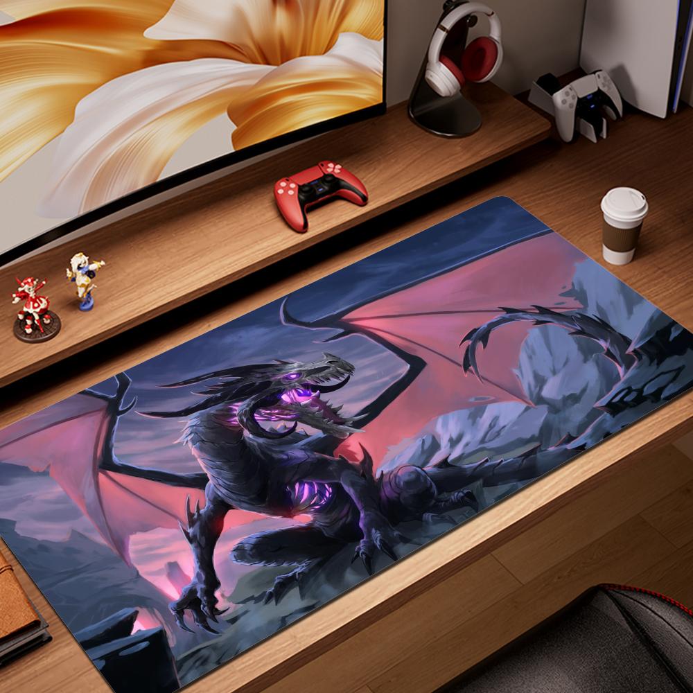 Zombie Dragon Tcg Mouse Pad Deskmat Playmat Laptop Anime Gaming Keyboard Rubber Pad on The Table Pc Gamer HD Mousepad