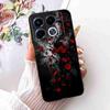 Colorful Butterfly Fashion For Infinix Note 40 5G X6852 Case Silicone TPU Black Cover For Infinix Note40 5G Bumper Shell Fundas