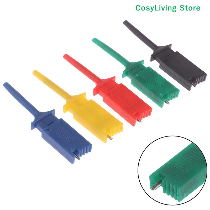 5Pcs/Set IC Test Clip Meter Tester Leads Test Probe Hook For SMD IC Test Cilps SMD IC Hook