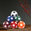 6 Pcs Foosball Table Balls Official Tabletop Game Balls Table Game Mini Football Table Soccer Balls World Cup Accessory