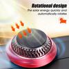 Car Microwave Solar Rotary Aromatherapy RV Truck Perfume Diffuser Essential Oil Diffuser Solar Ornaments with Fragrant Tablets