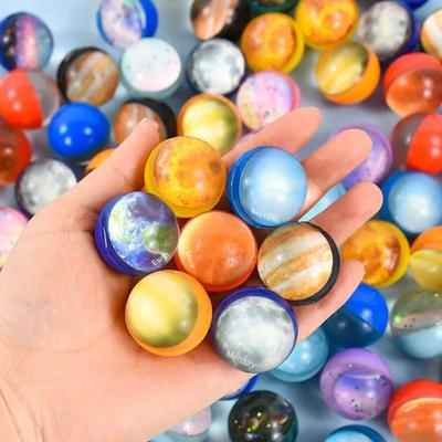 30Pcs Solar System Planets Space Themed Party Favors For Kids Bouncy Balls 30Mm Prizes Birthdays Gift Vending Machine Toys