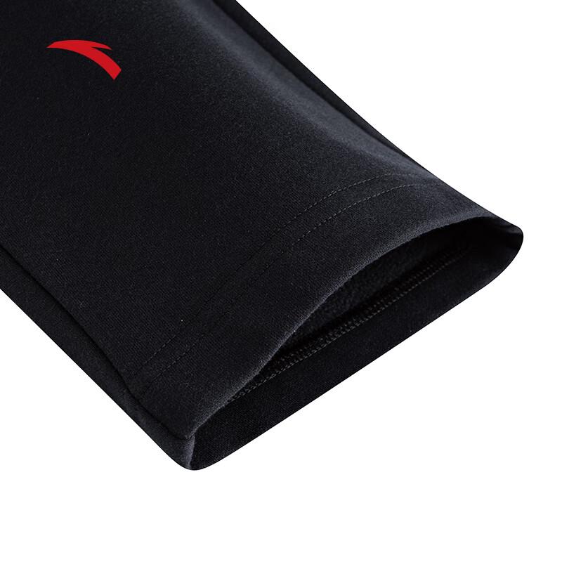 Anta Men's Fleece-Lined Straight Leg Sweatpants