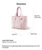 2025 Women's Lightweight Shoulder Bag for Yoga Mat & Laptop