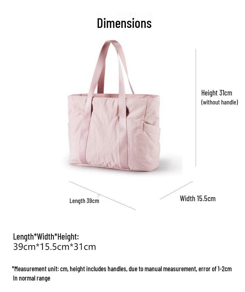 2025 Women's Lightweight Shoulder Bag for Yoga Mat & Laptop