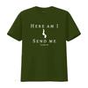 Here Am I Send Me Malawi Isaiah 6 Mission Trip Travel T Shirt Black X Large vintage Washed Top For Everyday Wear homme
