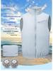 Summer Cooling Suit: High-Tech Fan Vest and Camouflage Fishing Vest for Men