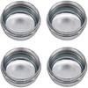 Universal Trailer Hub Dust Cover, 1.98" Trailer Axle Grease Cover Dust Cap,Trailer Hub Dust Cap 1.98" OD for Boat Trailer