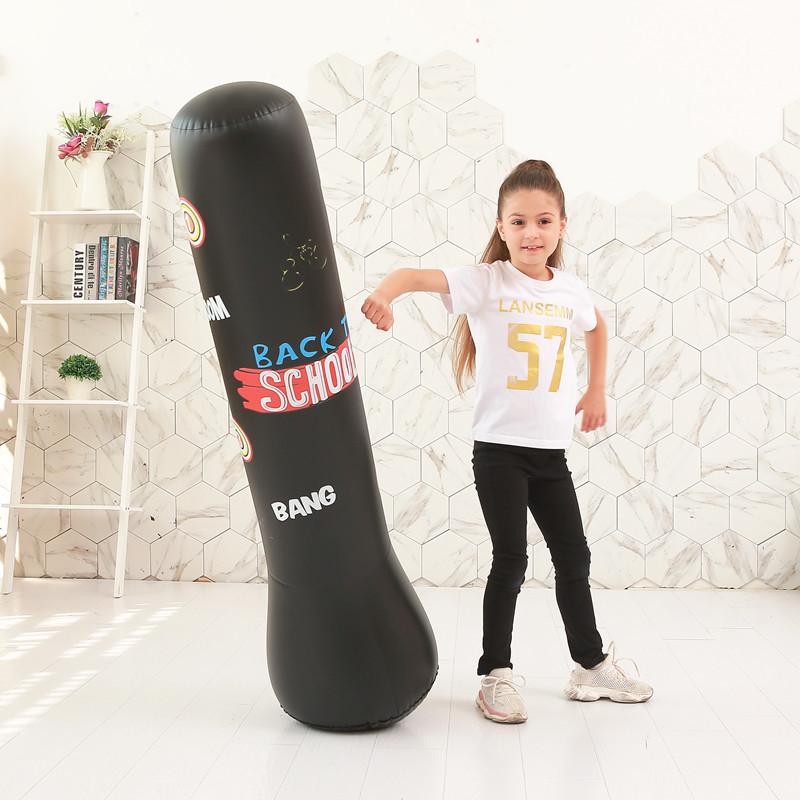 Dmuchany worek bokserski dla dzieci 1,2 m - do łagodzenia stresu i fitnessu