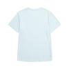 Li Ning Sports Lifestyle Series Solid Color Round Neck Comfortable Versatile Breathable Short Sleeve T-Shirt Men Tops Blue ATSU873-4