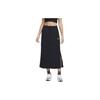 New Casual Long Skirts Women's Black DM6249-010