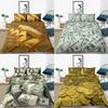 Money Dollar Coin Bullion Bed Linen Set Luxury Adult Children High End 3d Pressure Duvet Cover King Queen Twin Full Single D