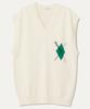Mayol Argyle Intarsia Knit Vest_Ivory