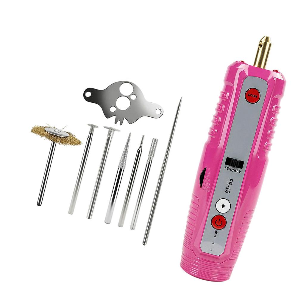 Electric Glue Remover for Phone Repair with Motor Drive Stable Performance and 7 Piece Accessory Kit for Various Tasks