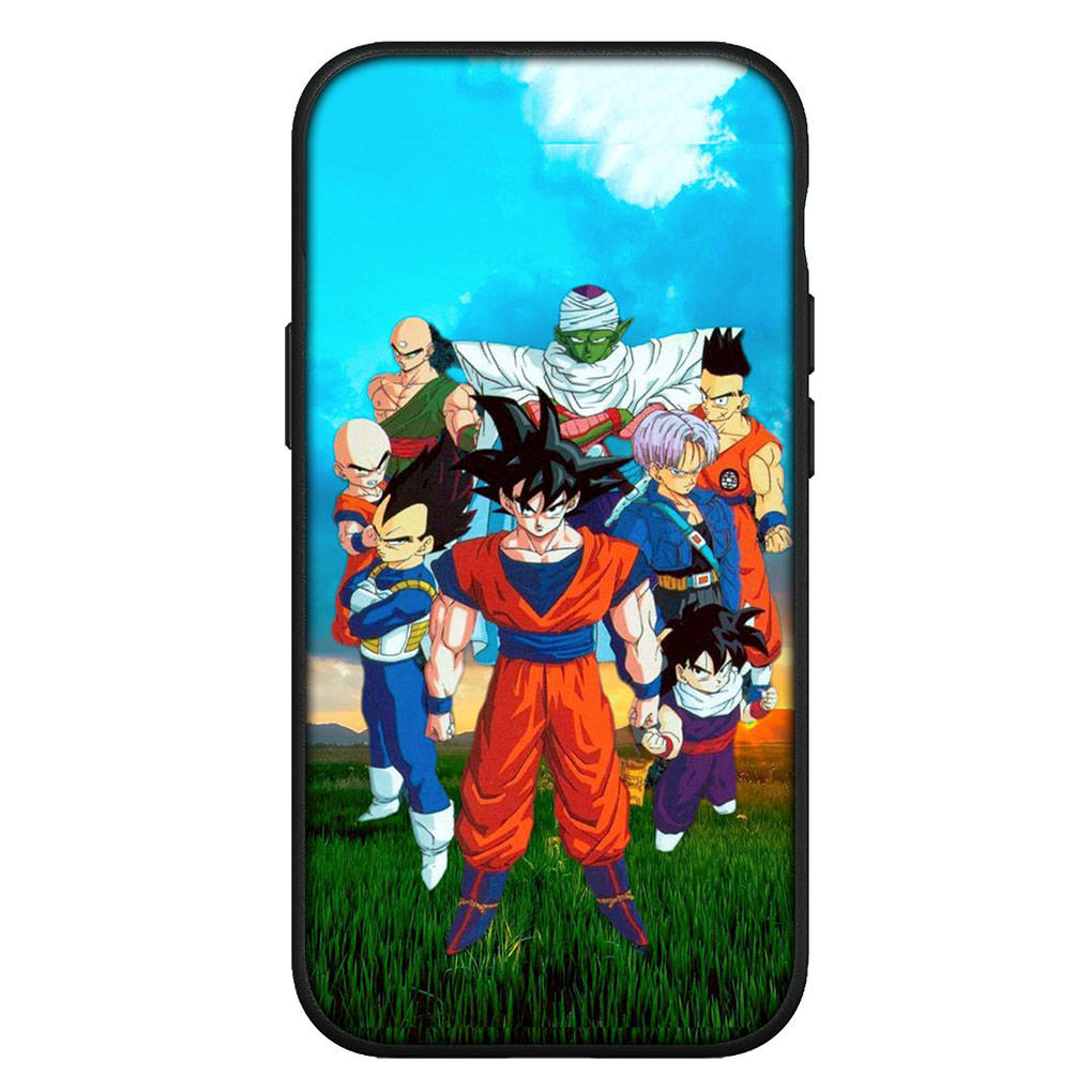 Para iPhone 16 15 Xiaomi Redmi Note 14 13 12 11 Pro Max X 16e Samsung Galaxy S25 S24 S23 Moto OPPO Huawei Goku Dragon Ball Comics DragonBall Funda de Teléfono