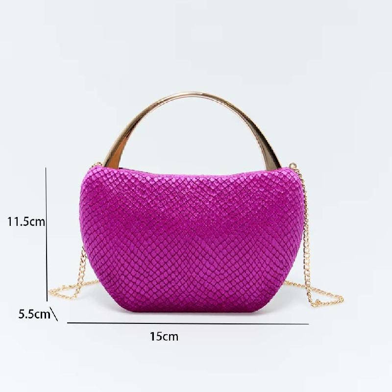 Clutch Bag Wedding Special Shape Fashion Crossbody Shell Shoulder Acrylic Evening New Luxury Designer Party Bags Women Casual