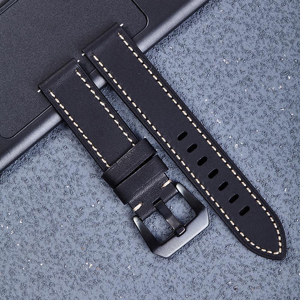 

Genuine Leather Watch Bands Quality 20mm 22mm 24mm Cowhide Straps For Men s Watch Luxury Classic 20mm
