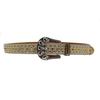 Women's European & American Rhinestone Skull Snake Skin Leather Belt - Extended Denim Style