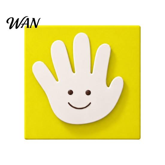 Switch Plate Cover 3D Printed High Five Light Covers, Decorative Palm Whimsical Home Soft Furnishings Plate, Creative Wall Outlet Covers Faceplate for